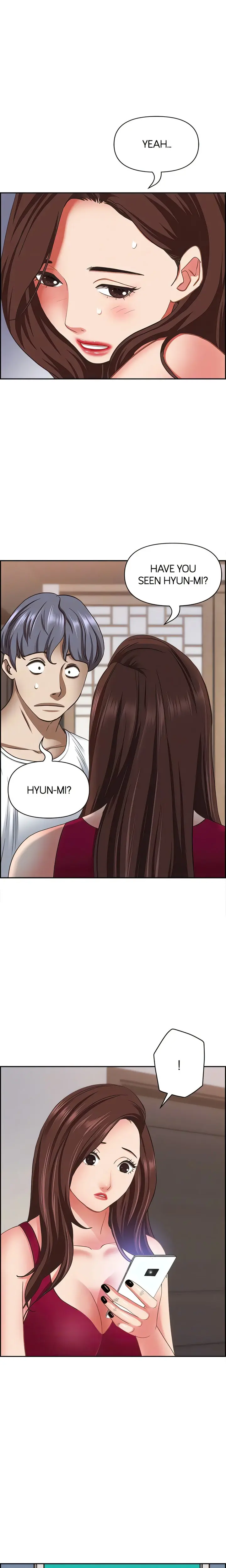 Living With A Milf Manhwa Ahaabc Chapter 117 - Page 8