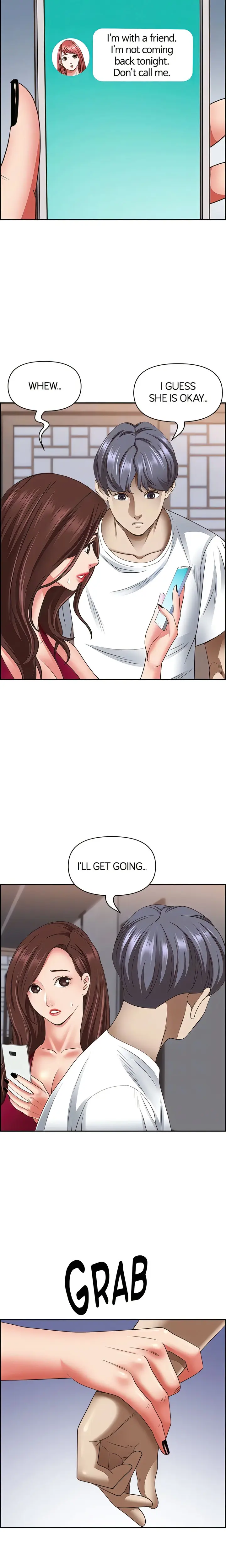 Living With A Milf Manhwa Ahaabc Chapter 117 - Page 9