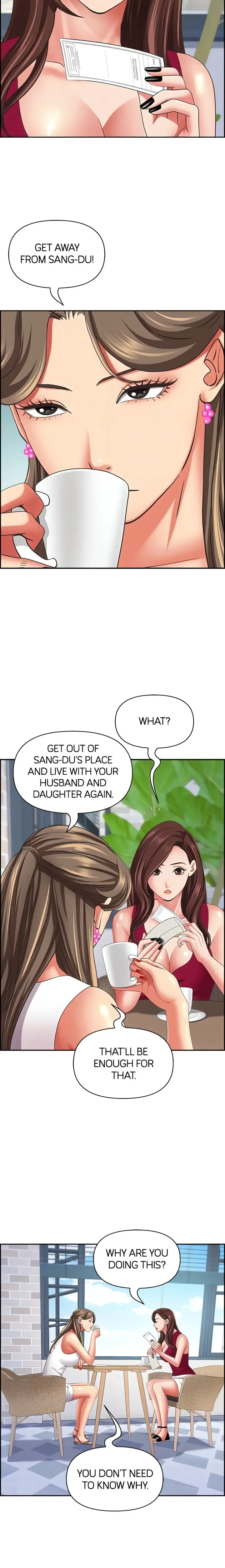Living With A Milf Manhwa Ahaabc Chapter 118 - Page 13