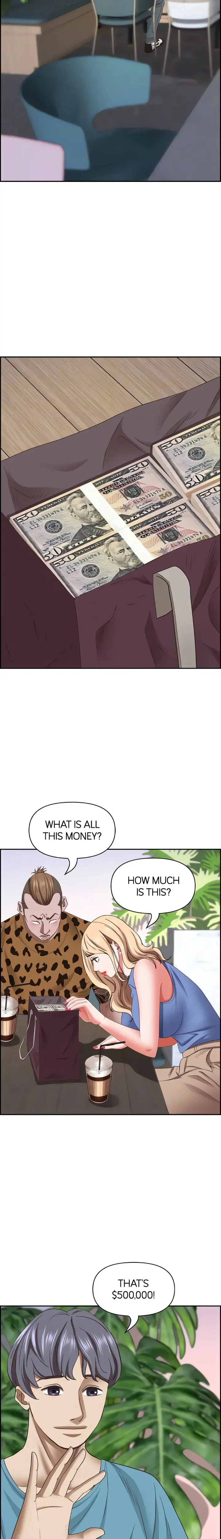 Living With A Milf Manhwa Ahaabc Chapter 120 - Page 17