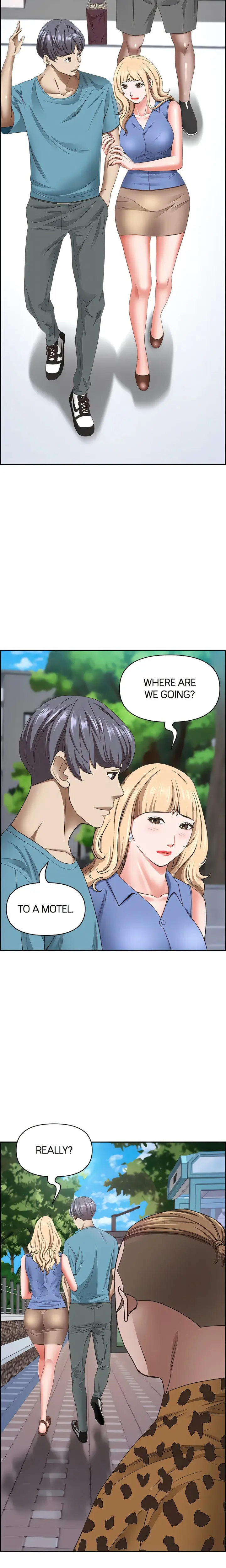 Living With A Milf Manhwa Ahaabc Chapter 121 - Page 11