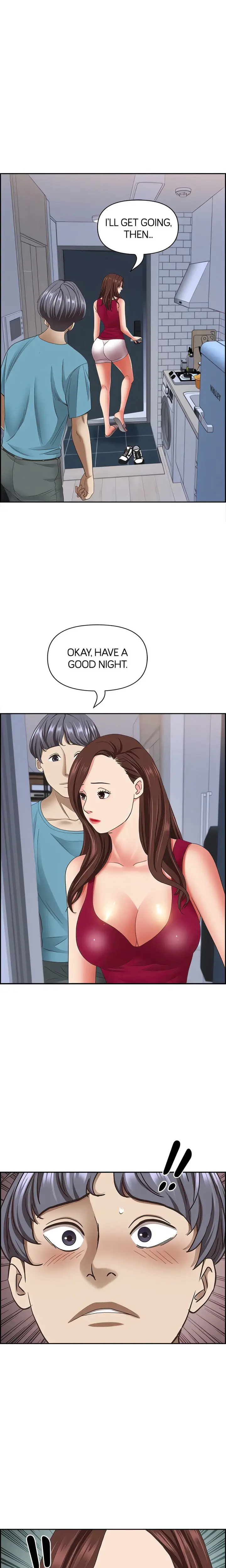 Living With A Milf Manhwa Ahaabc Chapter 122 - Page 22