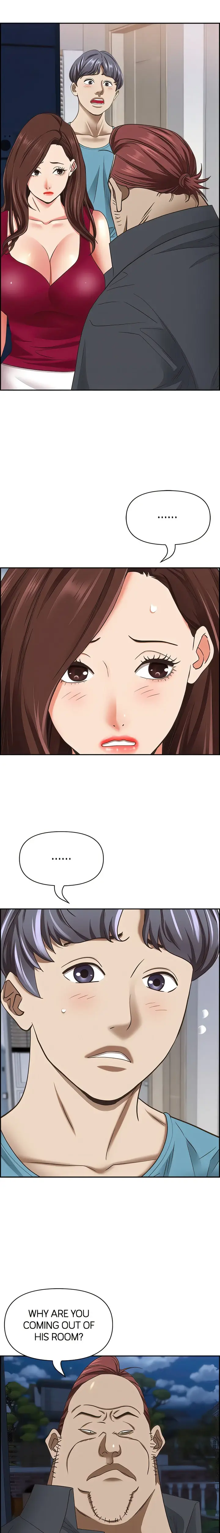 Living With A Milf Manhwa Ahaabc Chapter 123 - Page 3