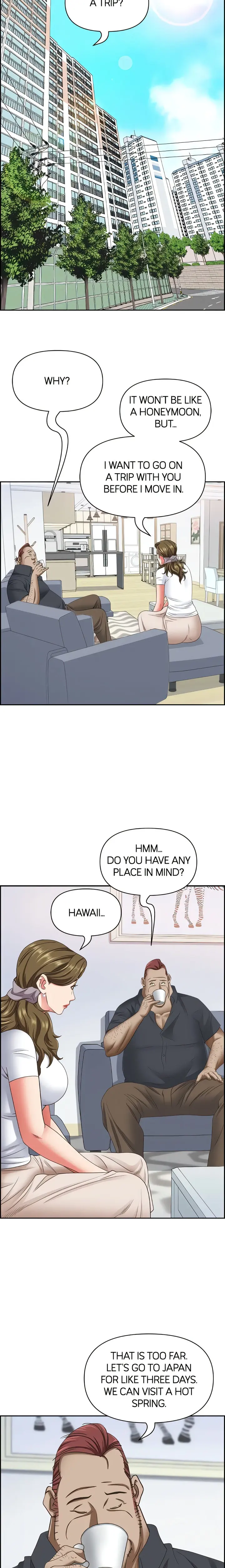 Living With A Milf Manhwa Ahaabc Chapter 124 - Page 19
