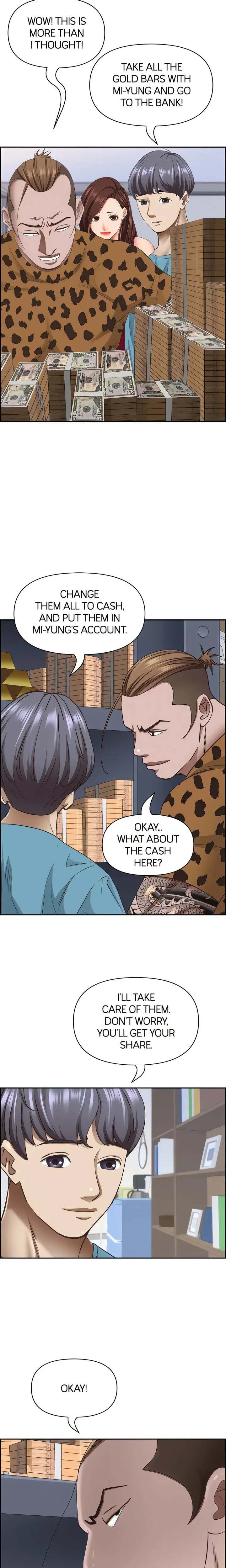 Living With A Milf Manhwa Ahaabc Chapter 124 - Page 23