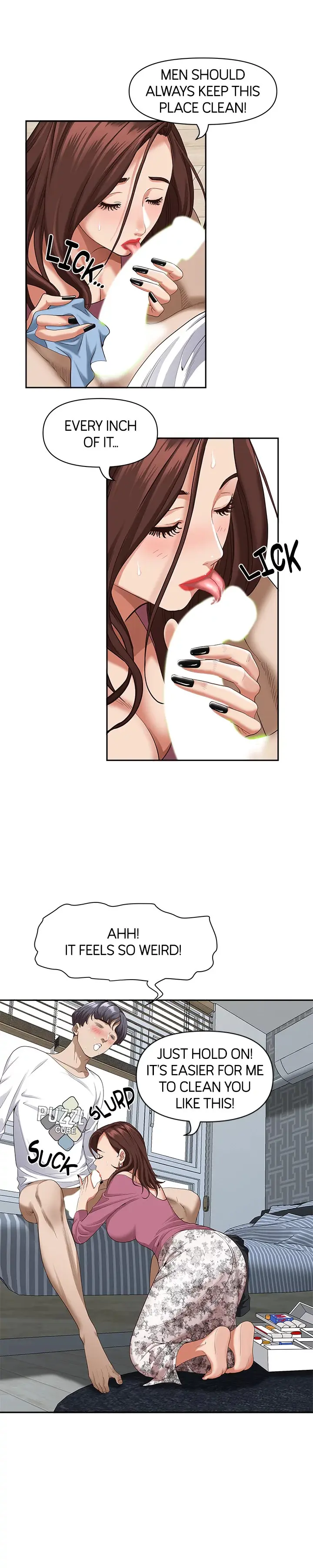Living With A Milf Manhwa Ahaabc Chapter 16 - Page 13
