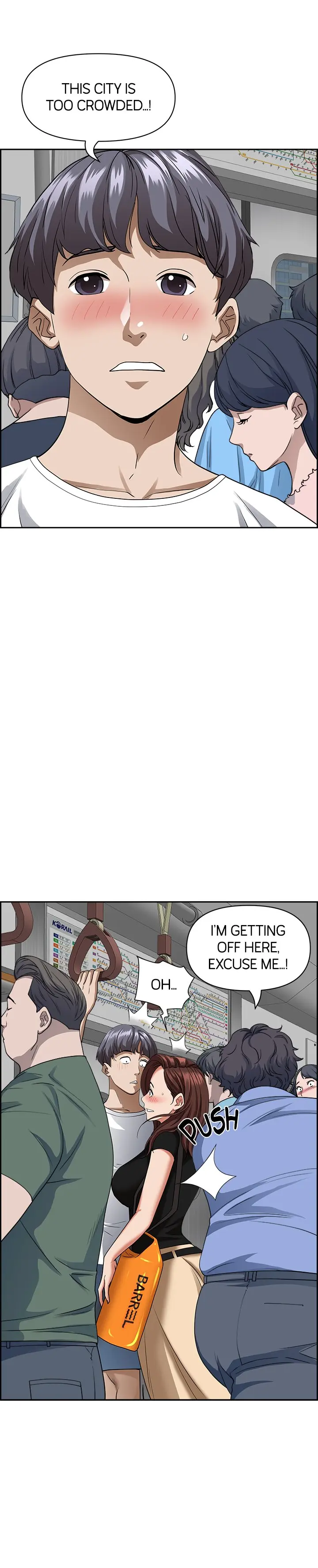Living With A Milf Manhwa Ahaabc Chapter 36 - Page 23