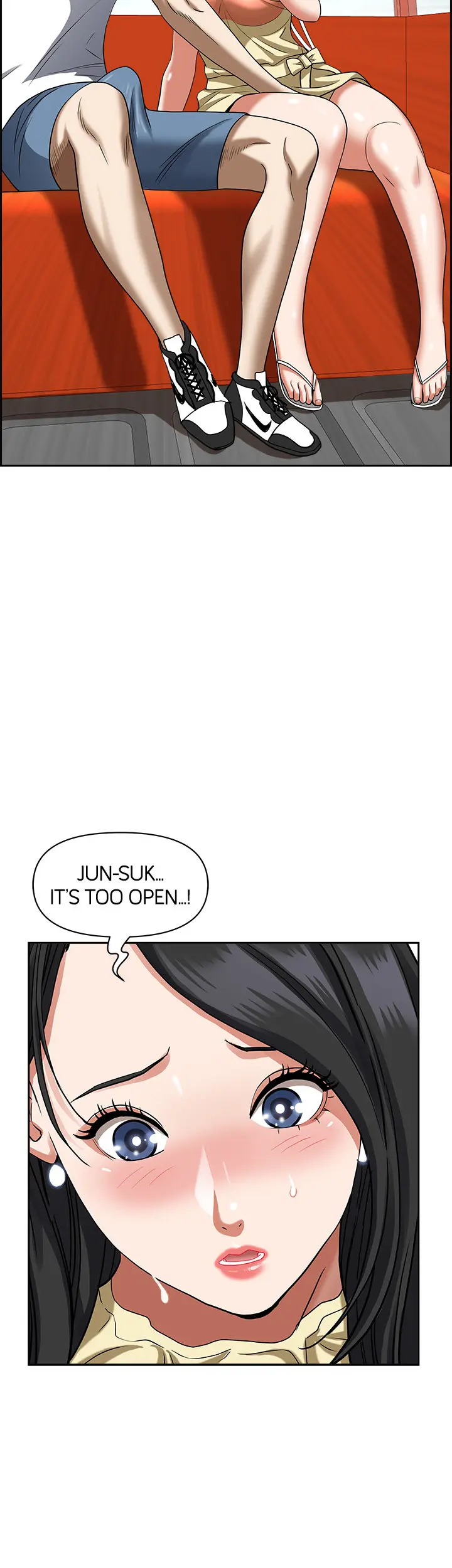 Living With A Milf Manhwa Ahaabc Chapter 38 - Page 15