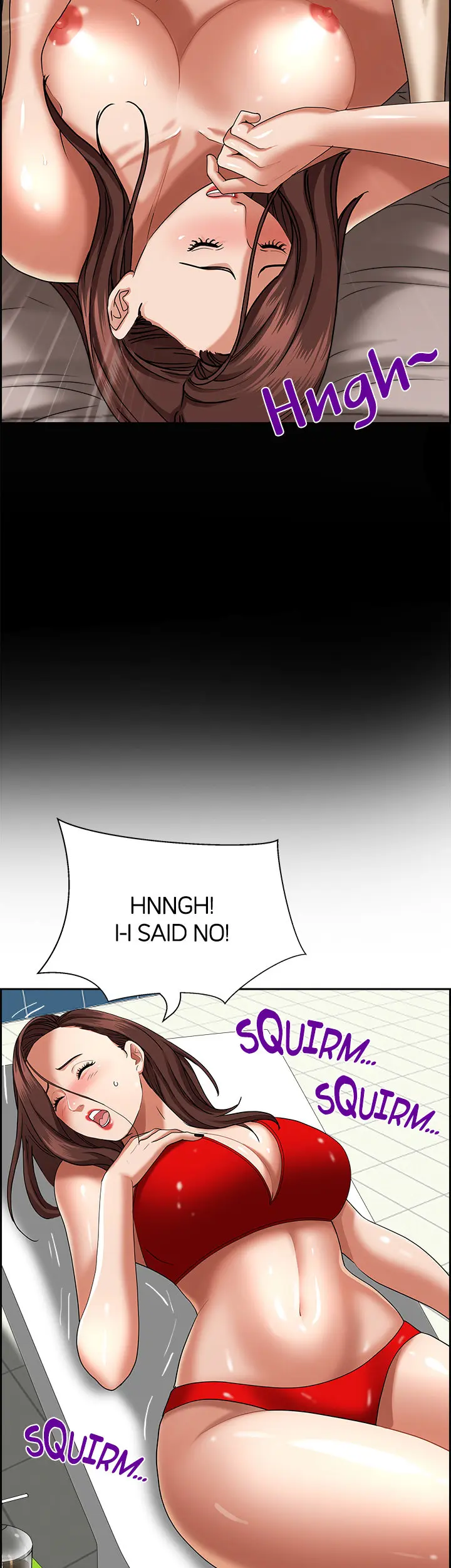 Living With A Milf Manhwa Ahaabc Chapter 38 - Page 48