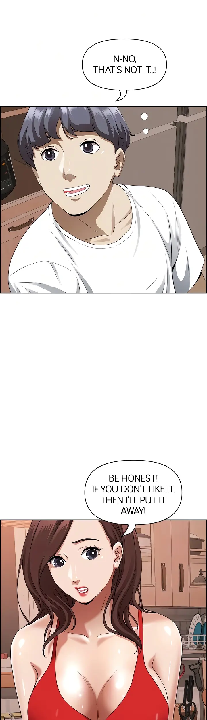 Living With A Milf Manhwa Ahaabc Chapter 41 - Page 12