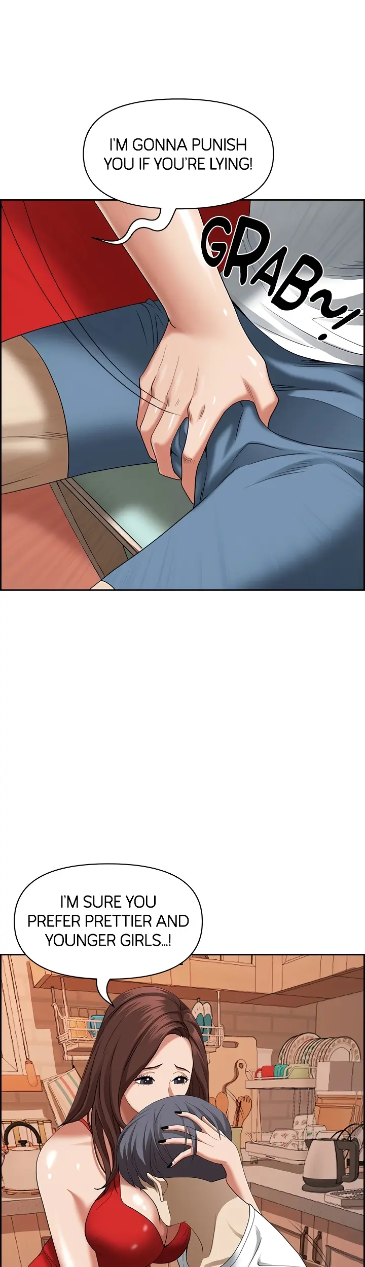 Living With A Milf Manhwa Ahaabc Chapter 41 - Page 24