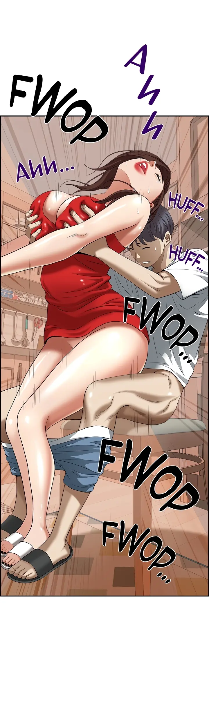 Living With A Milf Manhwa Ahaabc Chapter 41 - Page 62