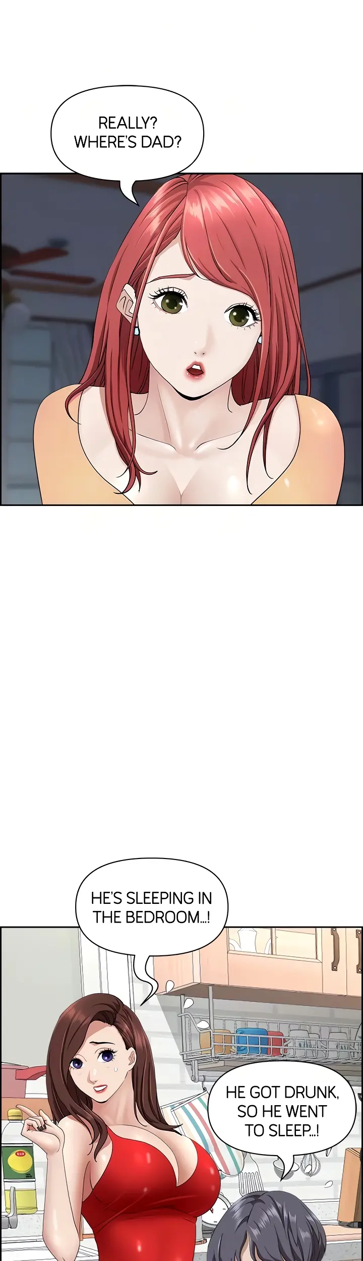 Living With A Milf Manhwa Ahaabc Chapter 42 - Page 12