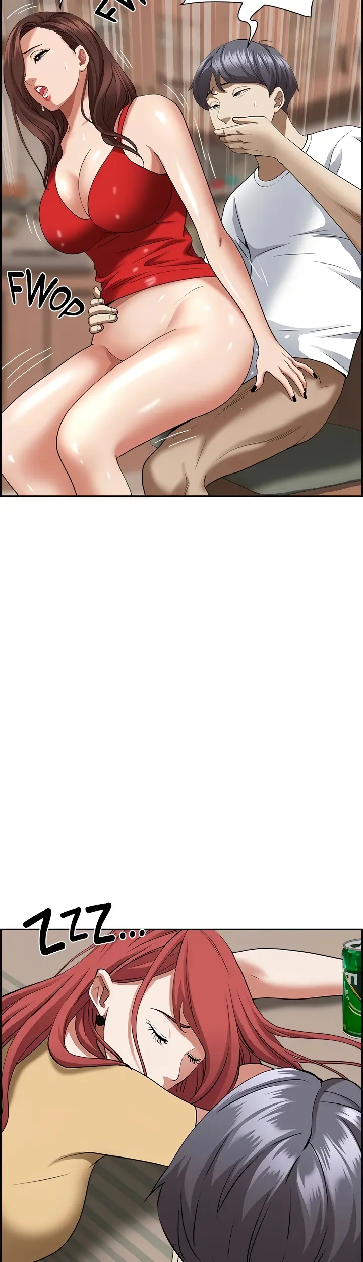 Living With A Milf Manhwa Ahaabc Chapter 43 - Page 53