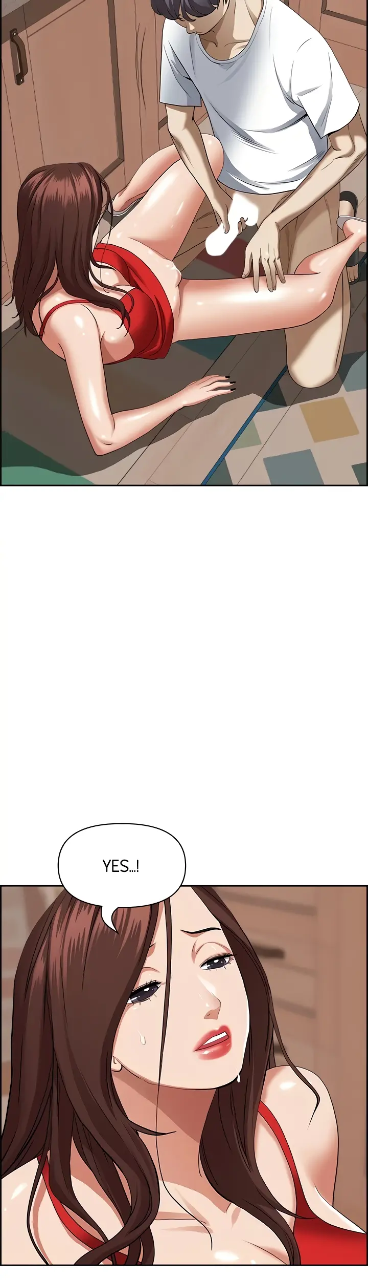 Living With A Milf Manhwa Ahaabc Chapter 43 - Page 61