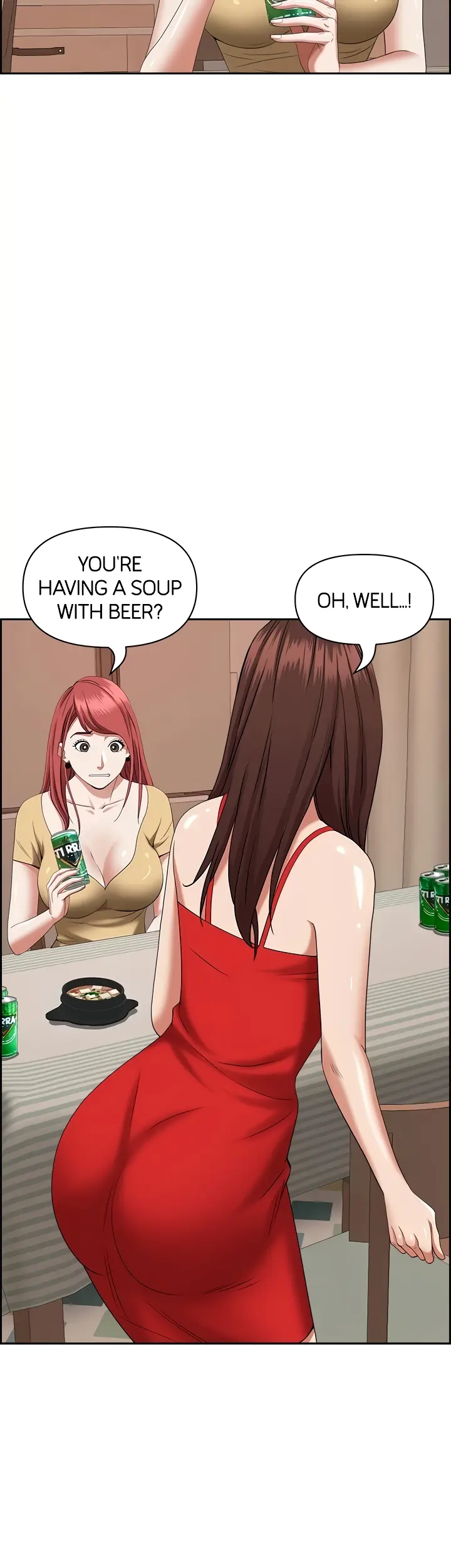 Living With A Milf Manhwa Ahaabc Chapter 43 - Page 9