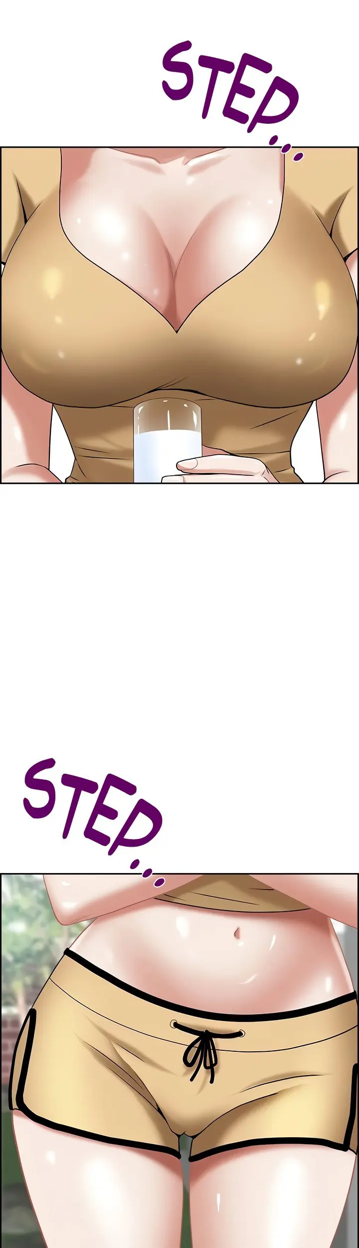 Living With A Milf Manhwa Ahaabc Chapter 44 - Page 21
