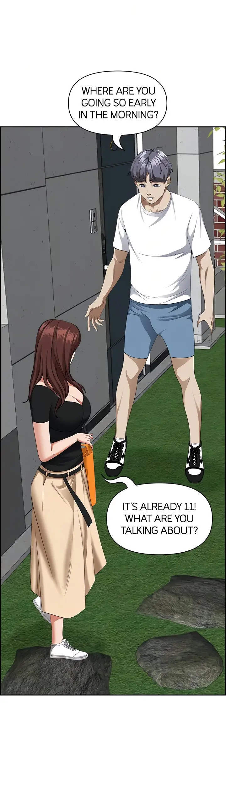 Living With A Milf Manhwa Ahaabc Chapter 44 - Page 40