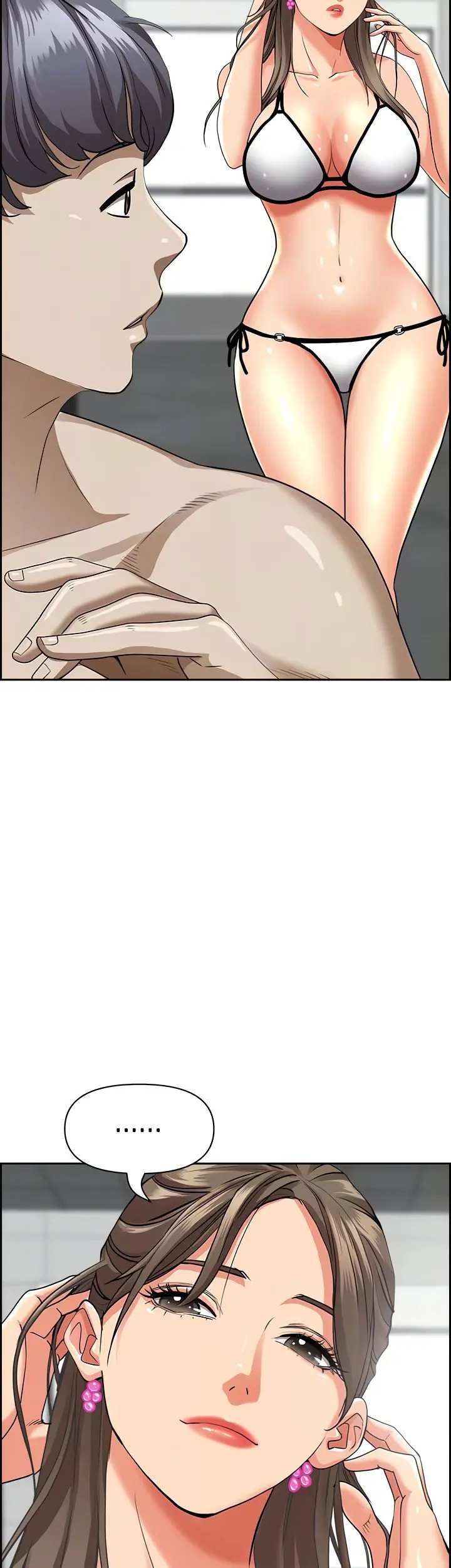 Living With A Milf Manhwa Ahaabc Chapter 45 - Page 12