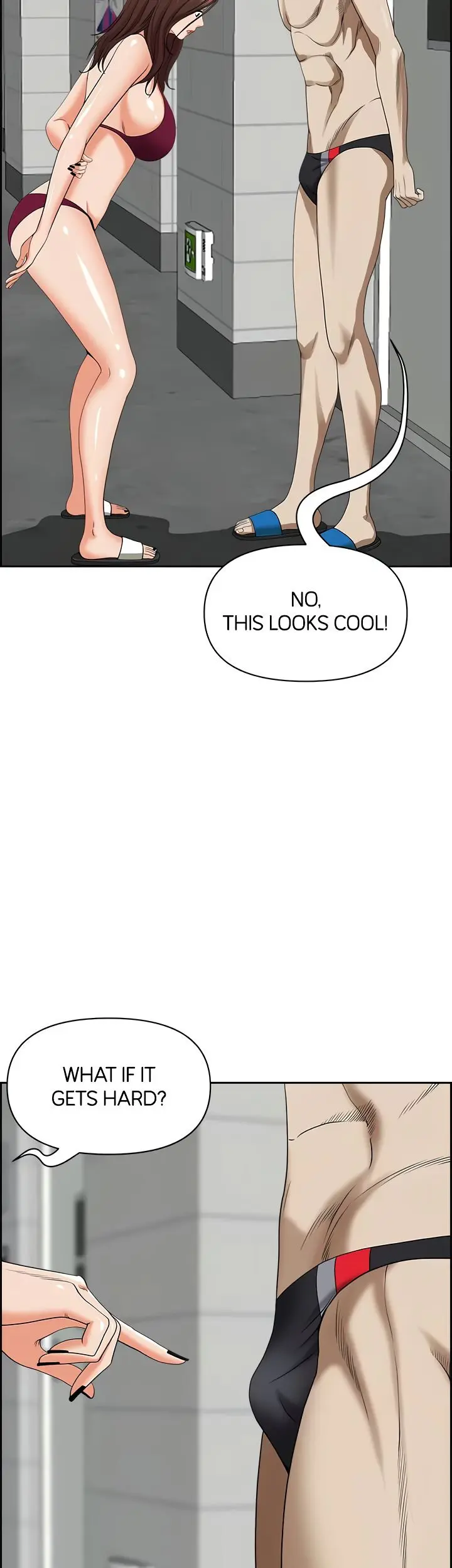 Living With A Milf Manhwa Ahaabc Chapter 45 - Page 21