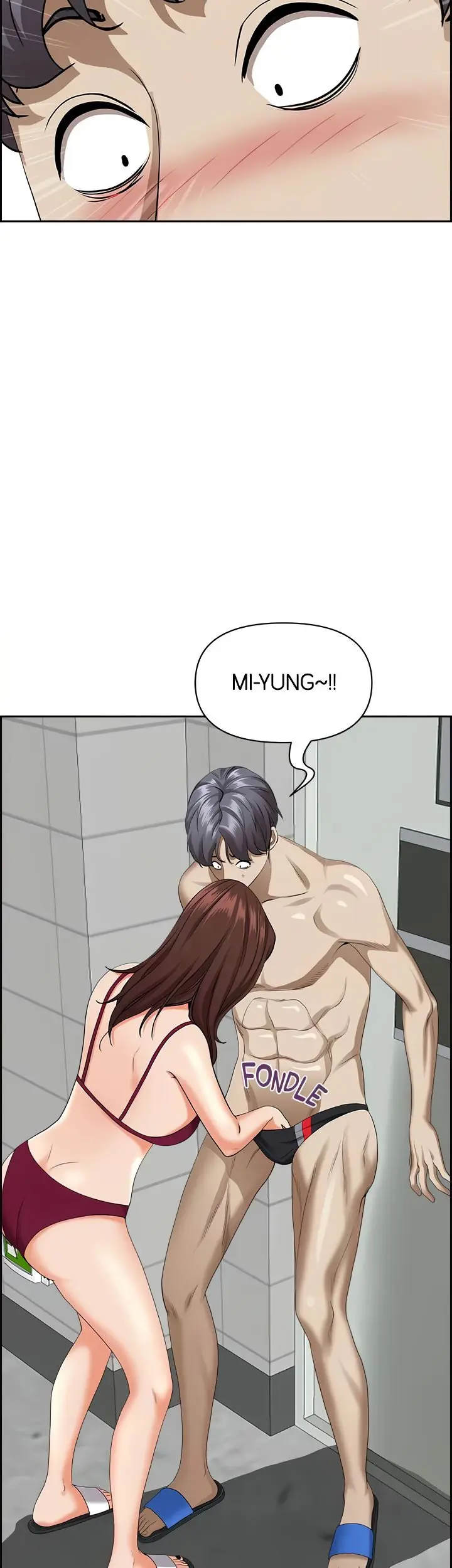 Living With A Milf Manhwa Ahaabc Chapter 45 - Page 27