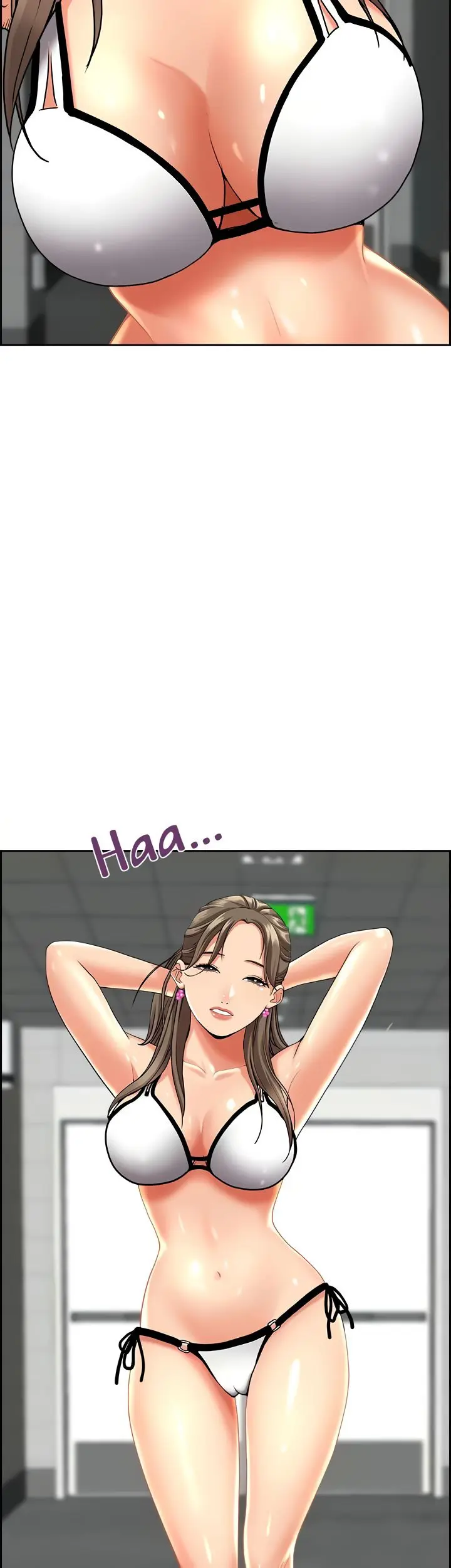 Living With A Milf Manhwa Ahaabc Chapter 45 - Page 9