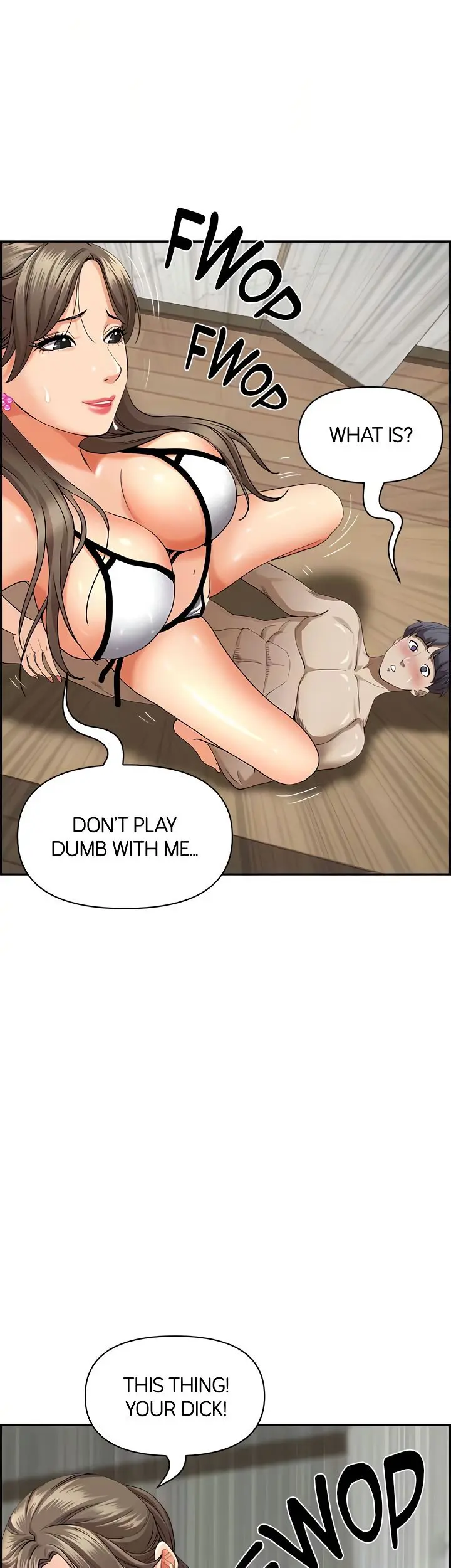 Living With A Milf Manhwa Ahaabc Chapter 46 - Page 17