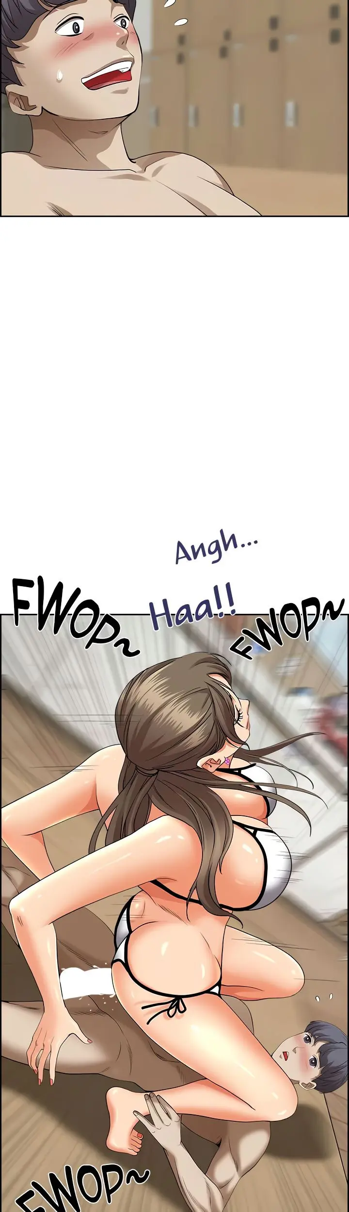 Living With A Milf Manhwa Ahaabc Chapter 46 - Page 23