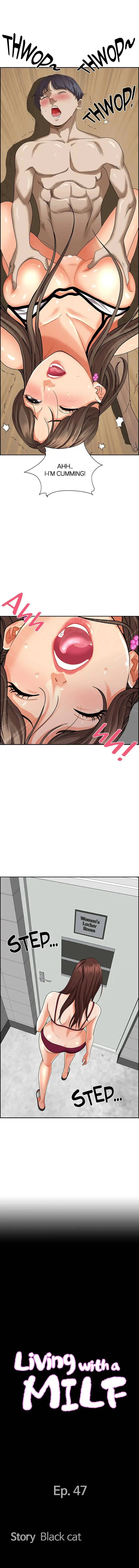 Living With A Milf Manhwa Ahaabc Chapter 47 - Page 1