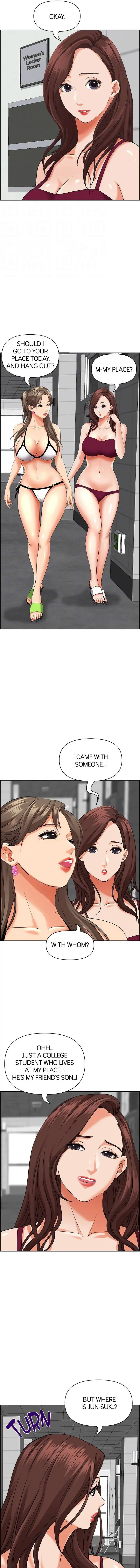 Living With A Milf Manhwa Ahaabc Chapter 47 - Page 10