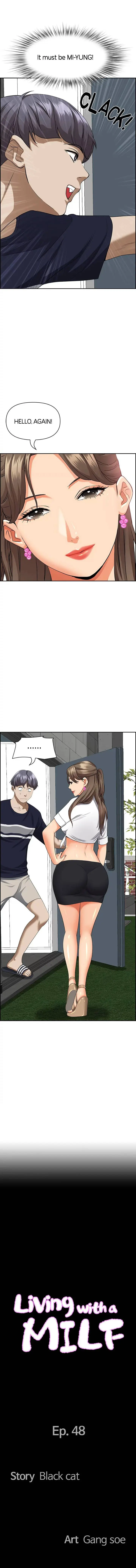 Living With A Milf Manhwa Ahaabc Chapter 48 - Page 1