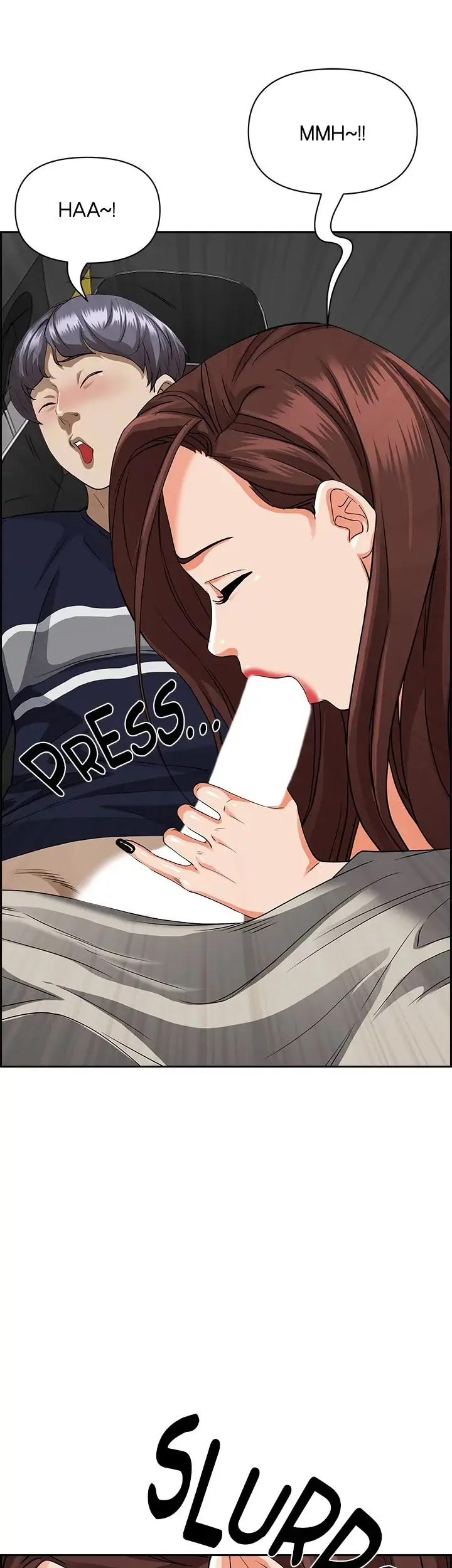 Living With A Milf Manhwa Ahaabc Chapter 53 - Page 1