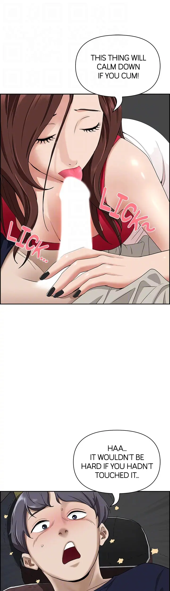 Living With A Milf Manhwa Ahaabc Chapter 53 - Page 20