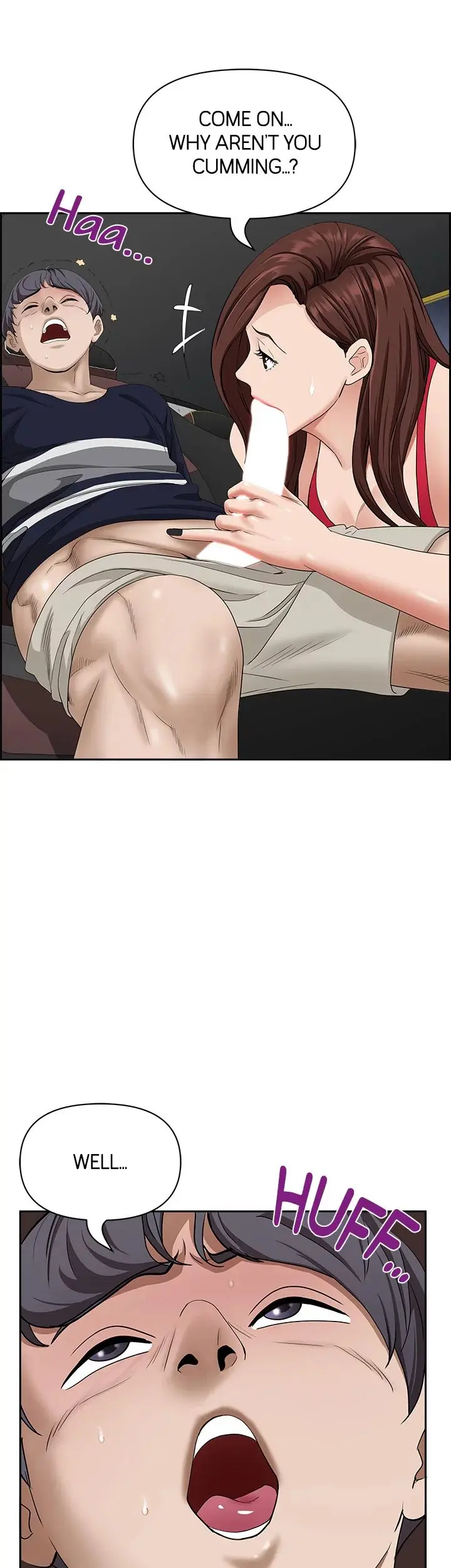 Living With A Milf Manhwa Ahaabc Chapter 53 - Page 49