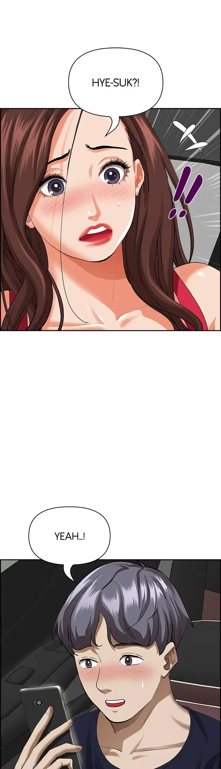 Living With A Milf Manhwa Ahaabc Chapter 54 - Page 46
