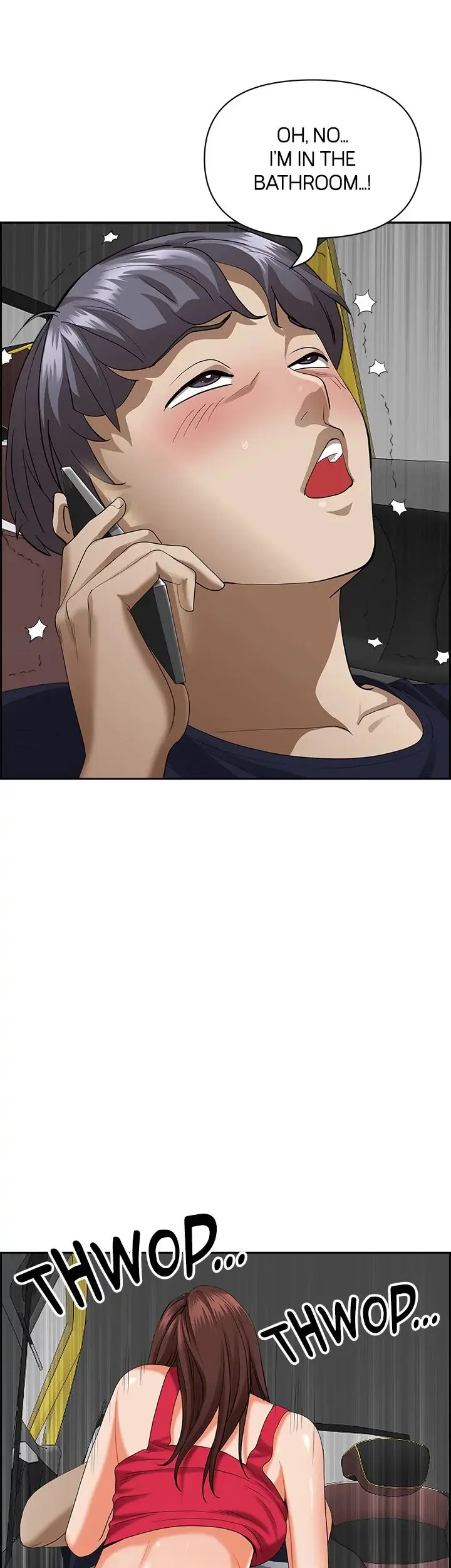 Living With A Milf Manhwa Ahaabc Chapter 54 - Page 56