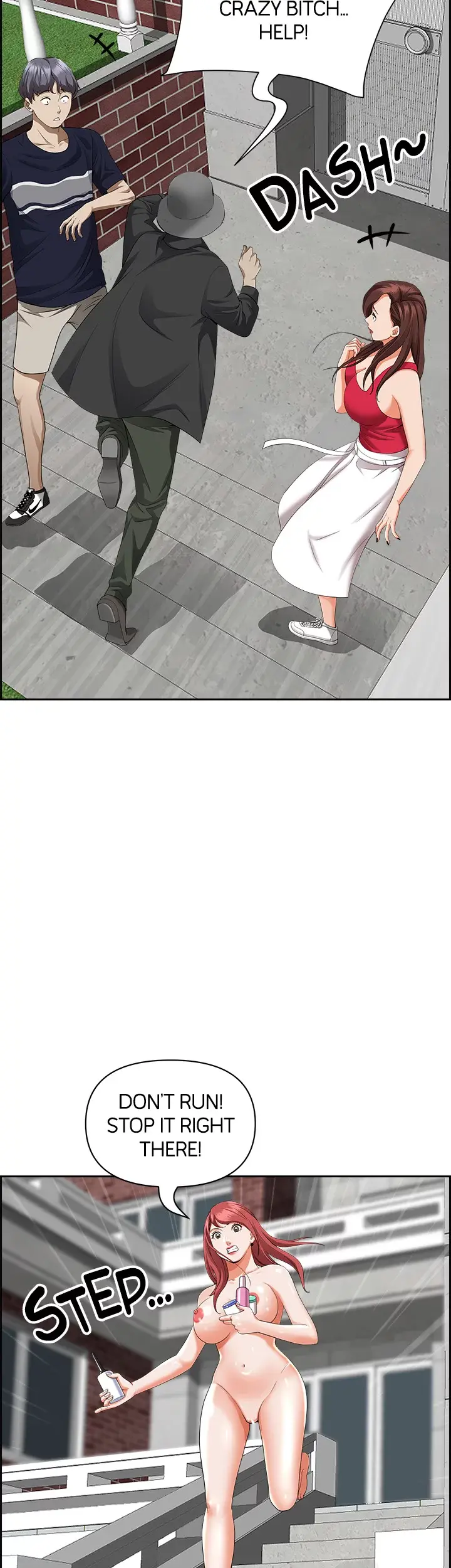 Living With A Milf Manhwa Ahaabc Chapter 55 - Page 53