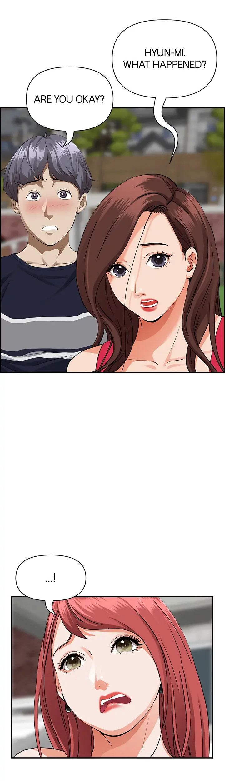 Living With A Milf Manhwa Ahaabc Chapter 55 - Page 56