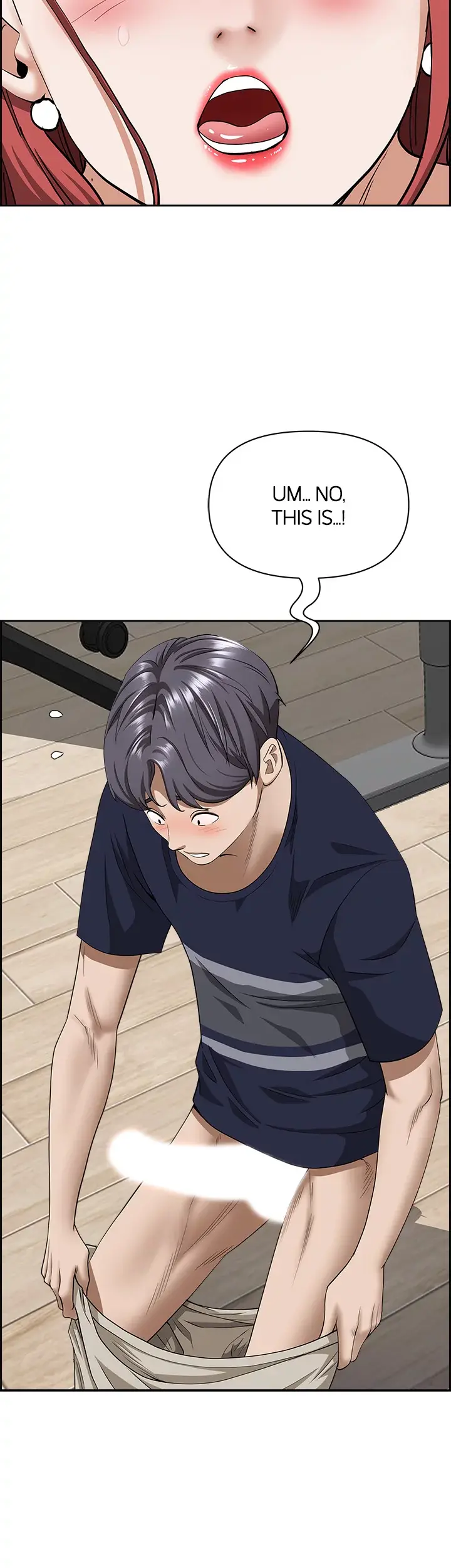 Living With A Milf Manhwa Ahaabc Chapter 56 - Page 54
