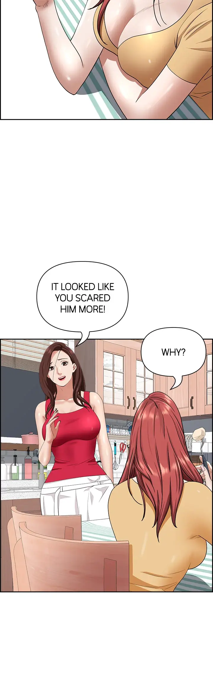 Living With A Milf Manhwa Ahaabc Chapter 56 - Page 9