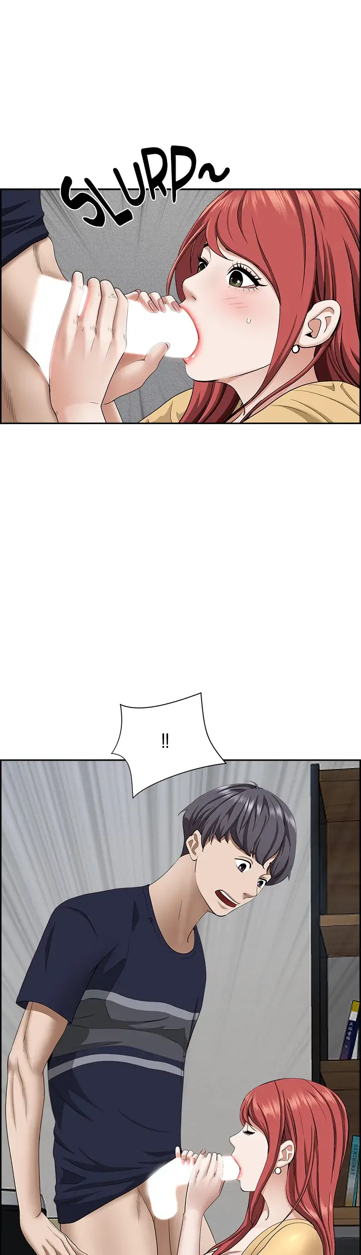 Living With A Milf Manhwa Ahaabc Chapter 57 - Page 1