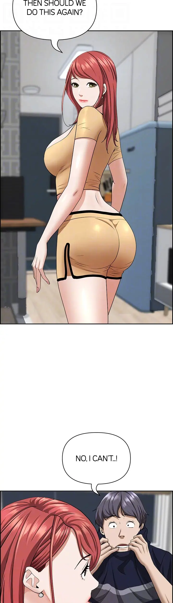 Living With A Milf Manhwa Ahaabc Chapter 58 - Page 32