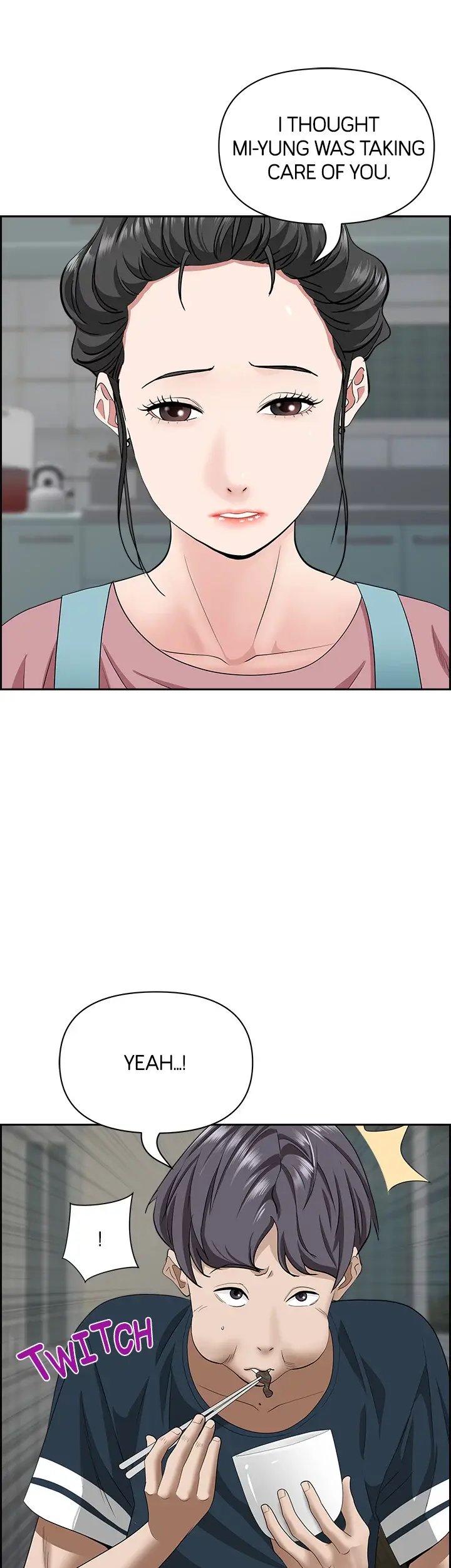 Living With A Milf Manhwa Ahaabc Chapter 58 - Page 58