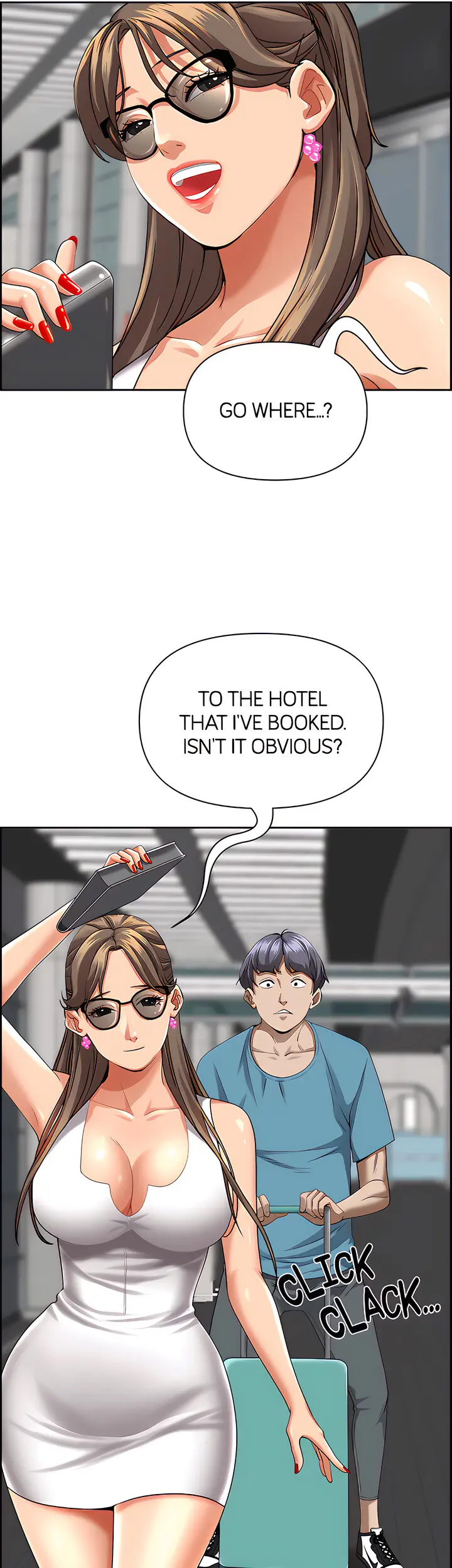 Living With A Milf Manhwa Ahaabc Chapter 59 - Page 18