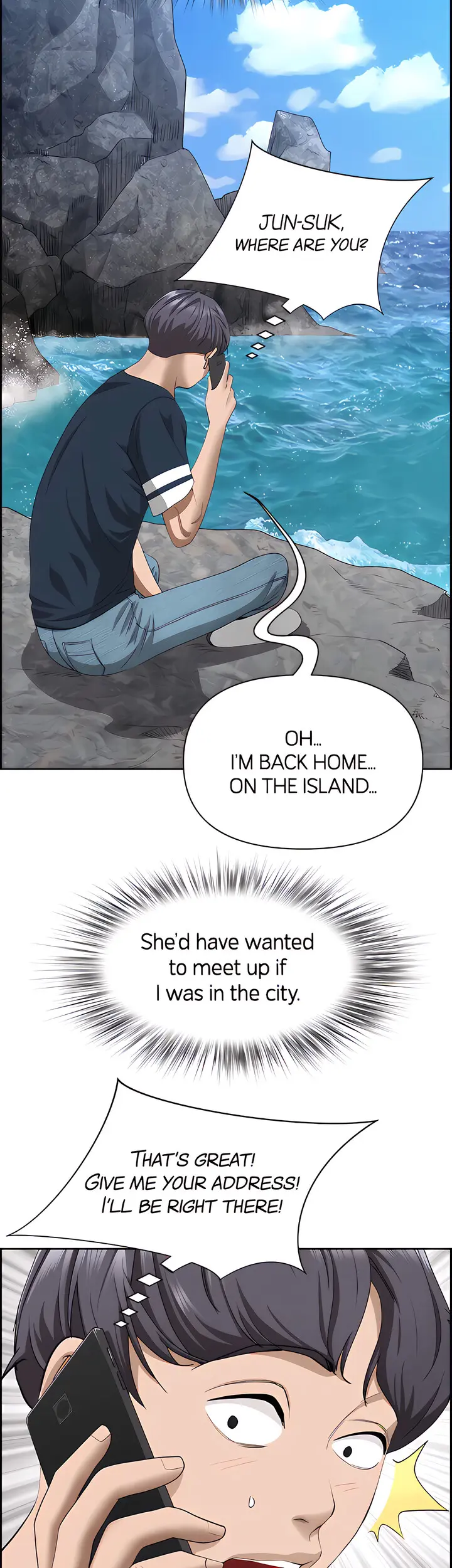 Living With A Milf Manhwa Ahaabc Chapter 59 - Page 2