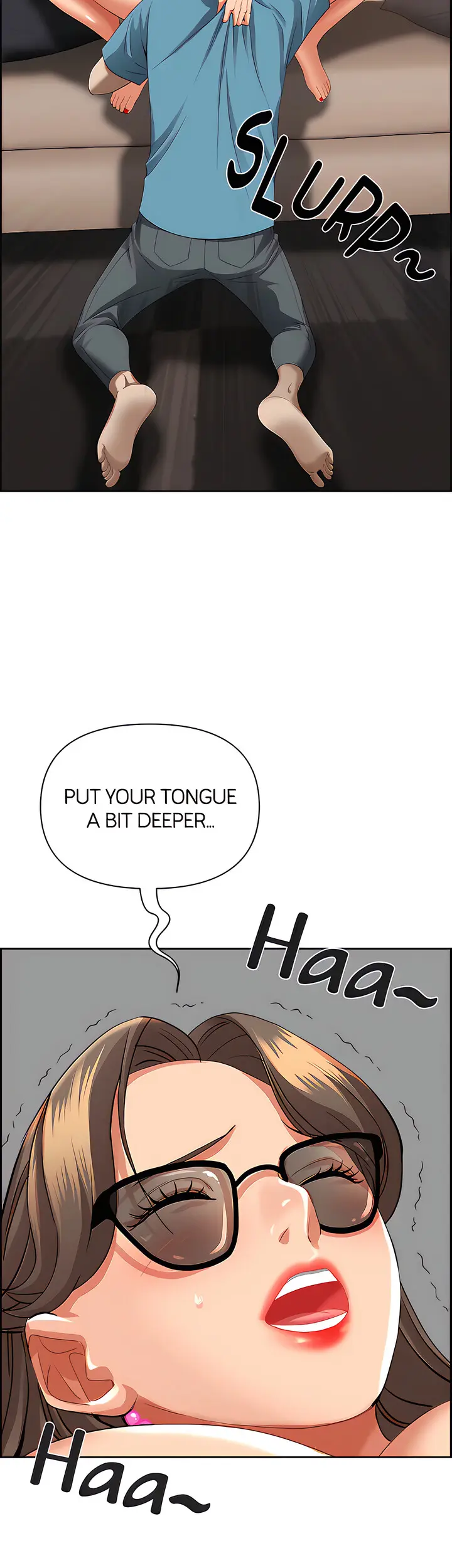 Living With A Milf Manhwa Ahaabc Chapter 59 - Page 55