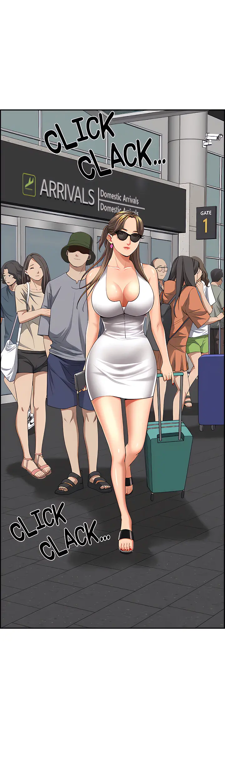 Living With A Milf Manhwa Ahaabc Chapter 59 - Page 8
