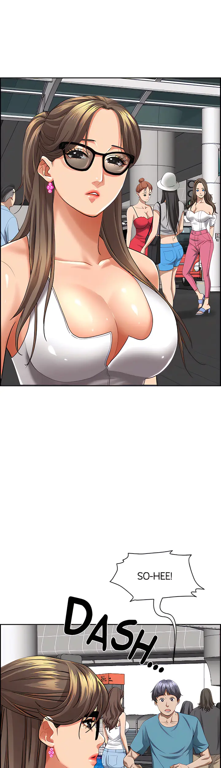 Living With A Milf Manhwa Ahaabc Chapter 59 - Page 9