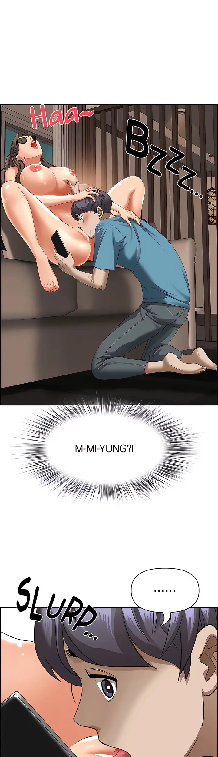 Living With A Milf Manhwa Ahaabc Chapter 60 - Page 1