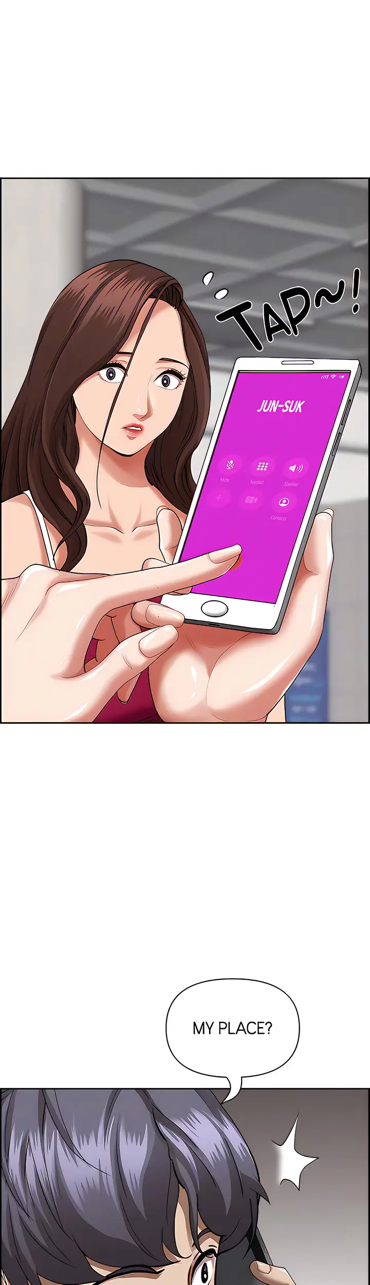 Living With A Milf Manhwa Ahaabc Chapter 60 - Page 16